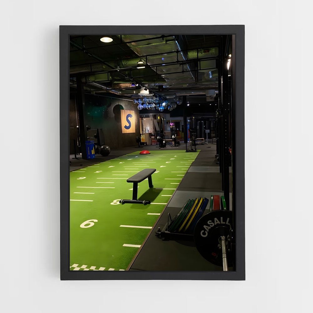 Poster Champion's Field – affiche Compétitions de gymnastique (vue 2)